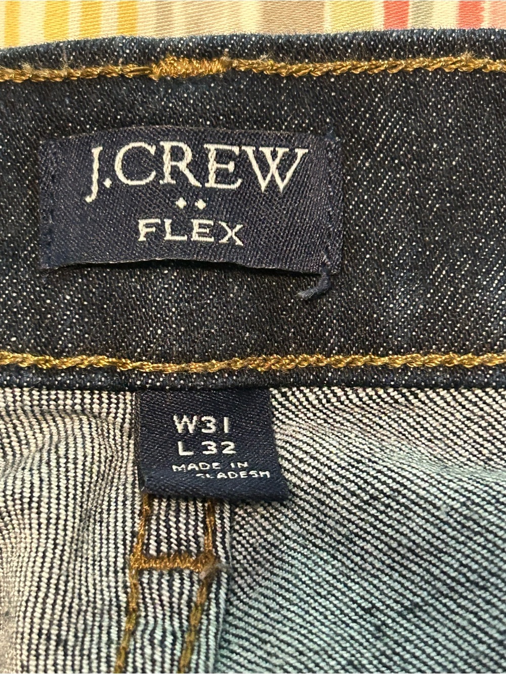 J.Crew Flex Men's Dark Blue Slim Jeans